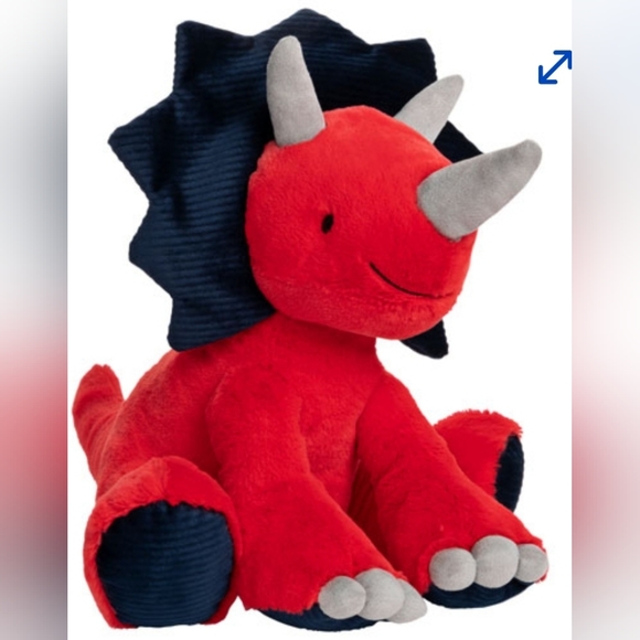 Nwt Gund 12" plush Triceratops ♥️ Stuffed Toy - Picture 1 of 10